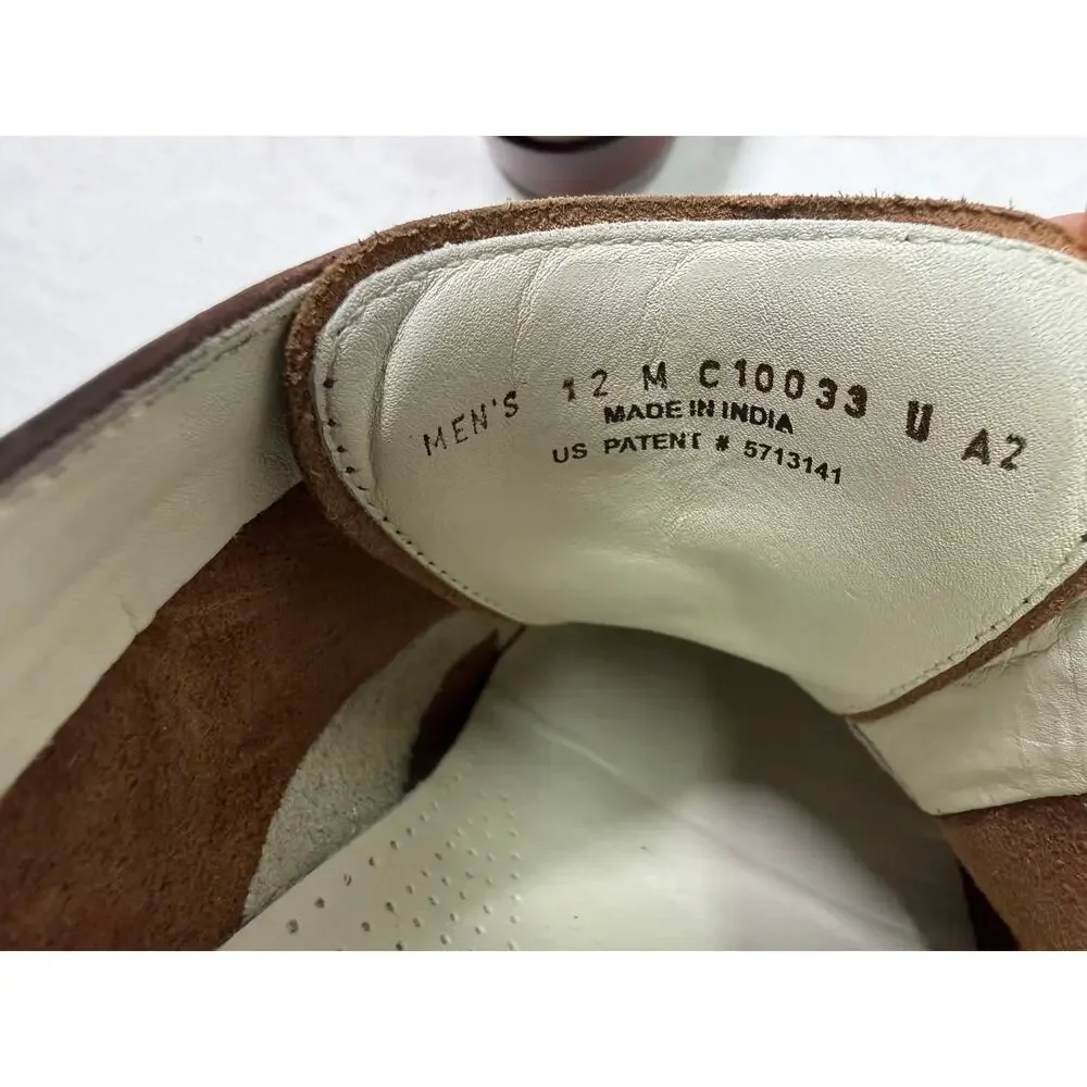 Cole Haan colton Nike Air patina green leather coffee brown size 12-M  C10033